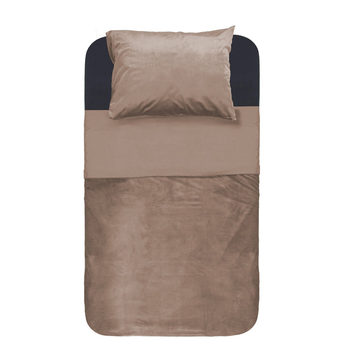Y-NOT Fluweel Dekbedovertrek 240 x 220 cm