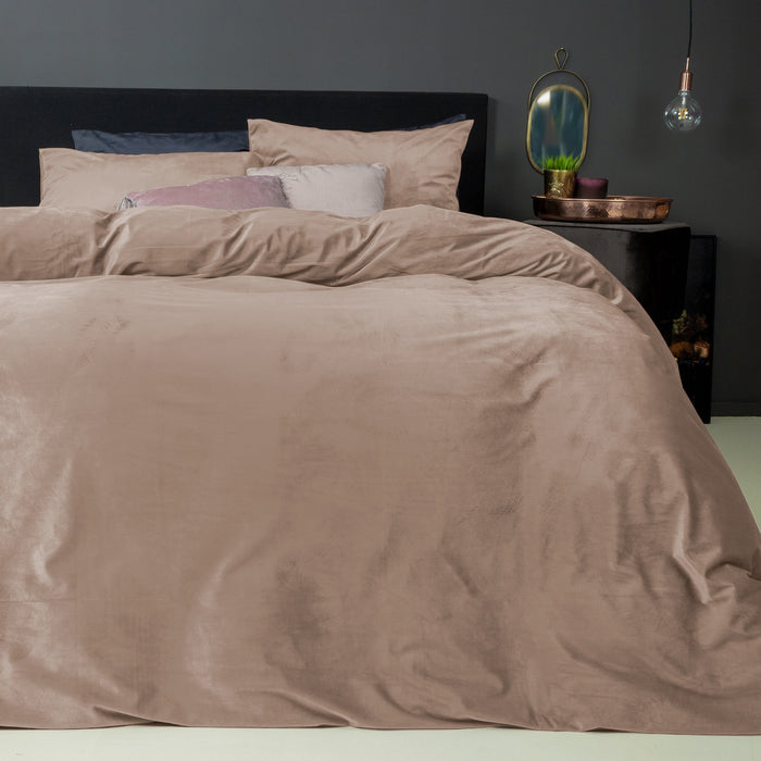 Y-NOT Fluweel Dekbedovertrek 240 x 220 cm