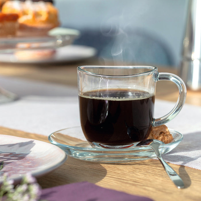 Leonardo Napoli Koffie-/Theeglazen 6 st. - 0,28 L