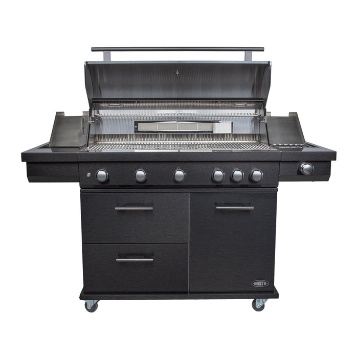 Boretti Imperatore Nero Gasbarbecue - 5 Branders