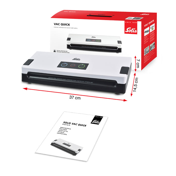 Solis Vac Quick 576 - Vacumeermachine - Vacumeerapparaat