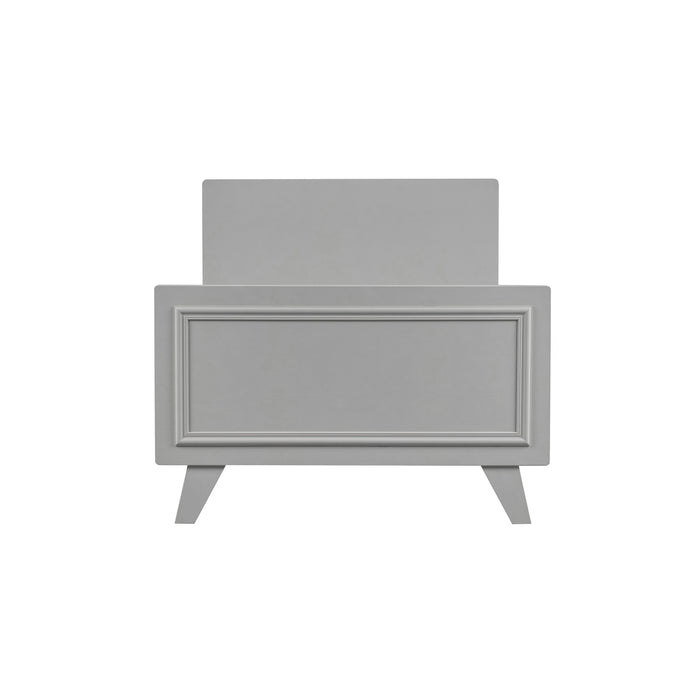 WOOOD Lily Bed Excl Lattenbodem - Grenen - Clay - 77x206x97