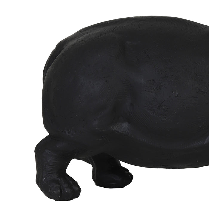 Light & Living Hippo Tafellamp Zwart|Geel