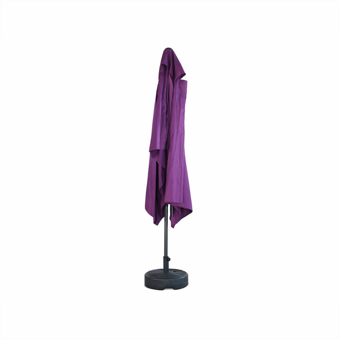 sweeek - Rechthoekige parasol 2x3m met centrale mast