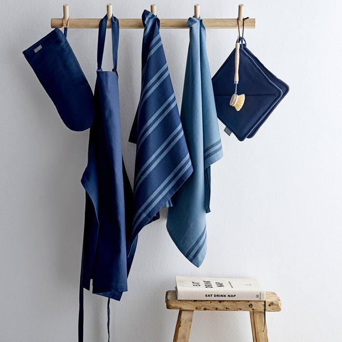 Södahl Theedoek Set van 2 - Indigo