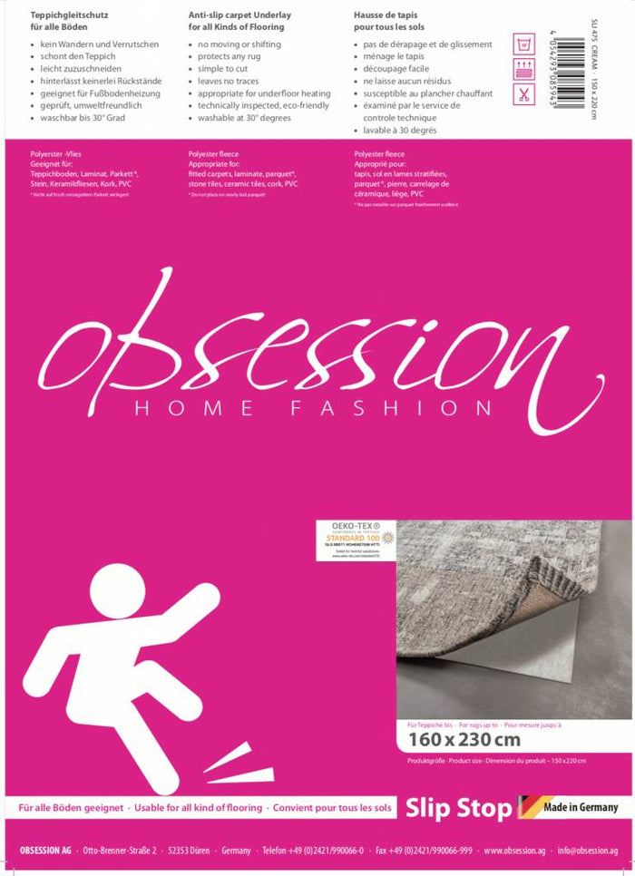 Obsession Antislip Ondertapijt 160 x 230 cm