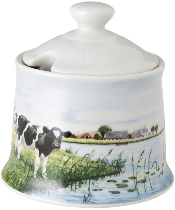 Wiebe van der Zee Suikerpot Koe in Waterland