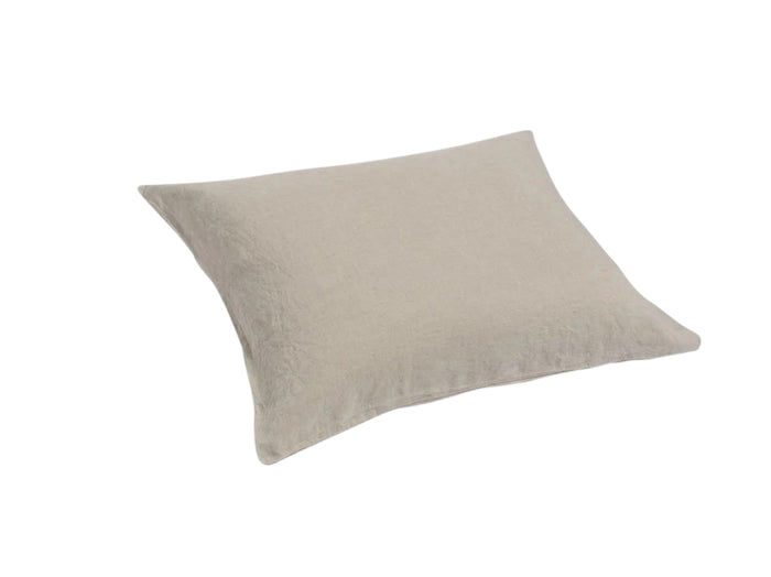 Yumeko kussensloop gewassen linnen natural 60x70