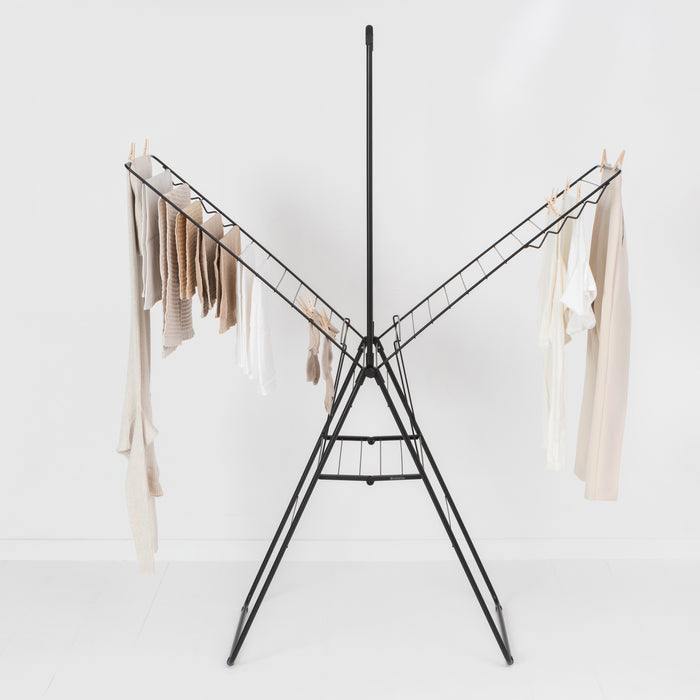 Brabantia HangOn Droogrek 25 Meter - Matt Black