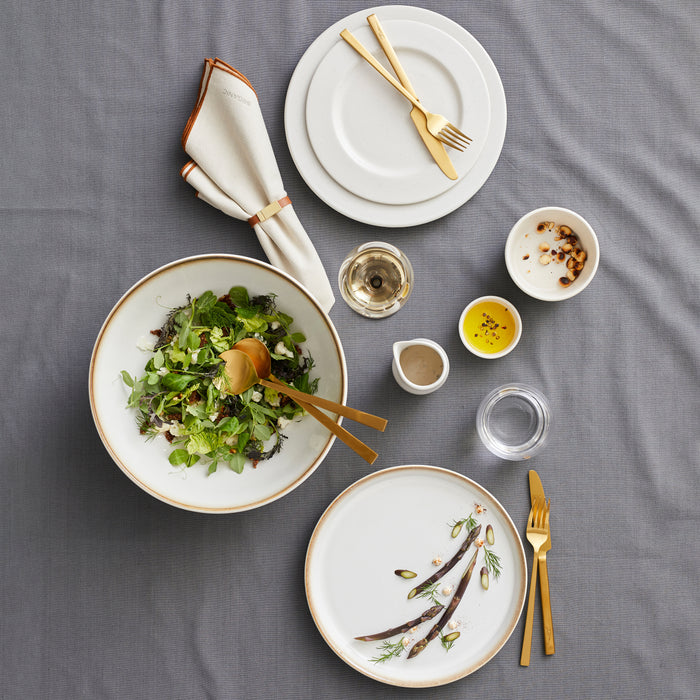 Södahl Organic Tafelkleed 140 x 250 cm - Grijs/Zwart