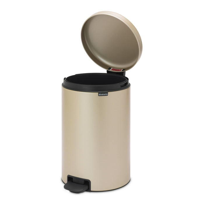 Brabantia NewIcon Pedaalemmer 20 L - Metallic Gold