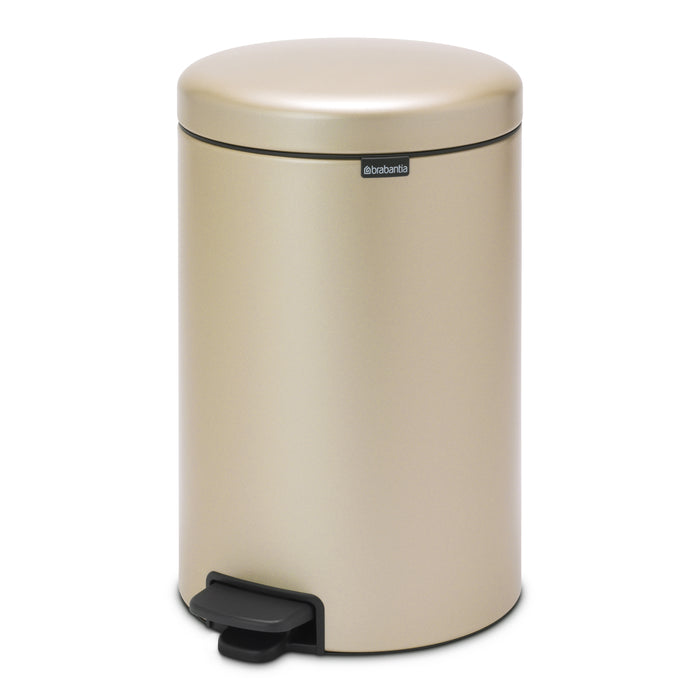 Brabantia NewIcon Pedaalemmer 20 L - Metallic Gold