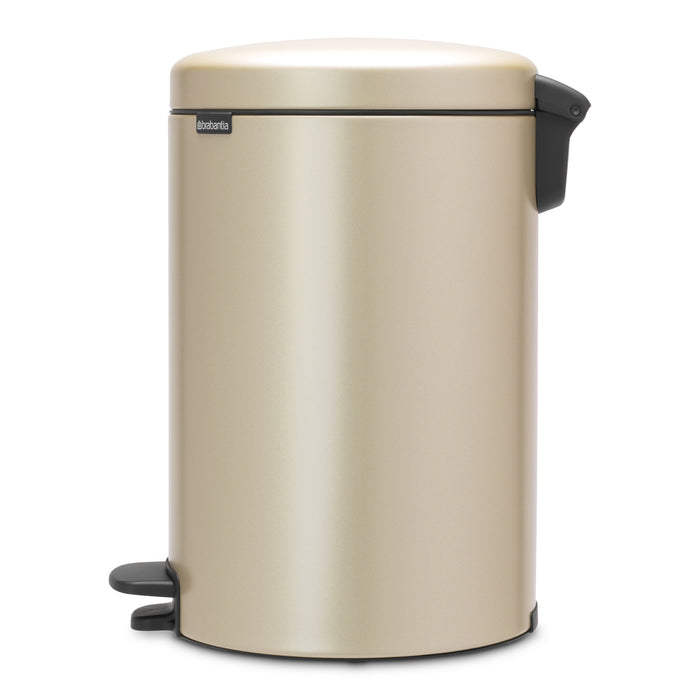 Brabantia NewIcon Pedaalemmer 20 L - Metallic Gold