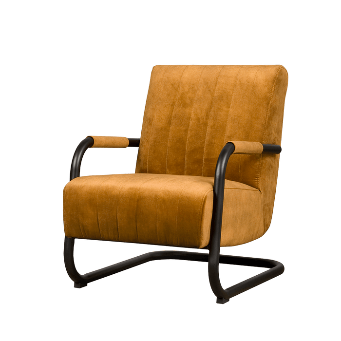 Tower Living | Riva Fauteuil | Stof | Geel | 65 x 86 x 83 (h) cm