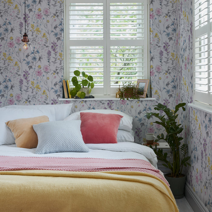 Laura Ashley - Vliesbehang - Wild Meadow - 10mx52cm