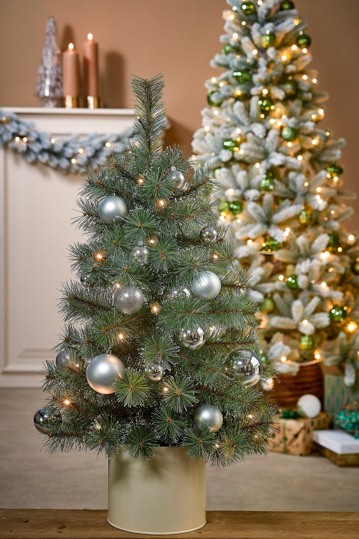 Black Box Trees Glendon Kunstkerstboom in Pot met Verlichting - H60cm