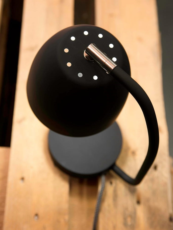 It's about Romi Newport Tafellamp 28 cm - Zwart