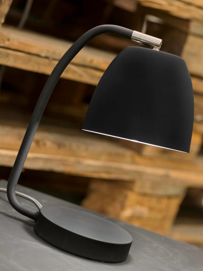 It's about Romi Newport Tafellamp 28 cm - Zwart