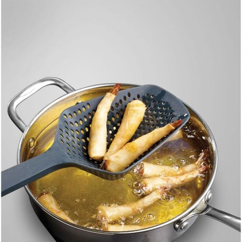 Vergietlepel, Grijs, Groot - Joseph Joseph | Scoop Plus