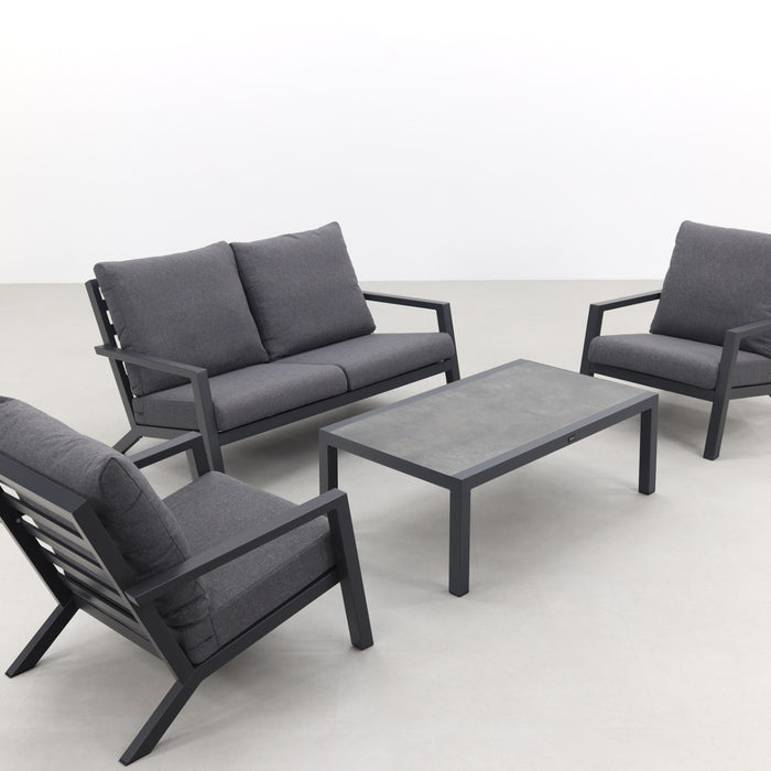 VDG Atlanta stoel-bank loungeset - 4-delig