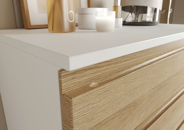 Germania Torrance Wastafelonderkast 60 cm Wit | Eiken