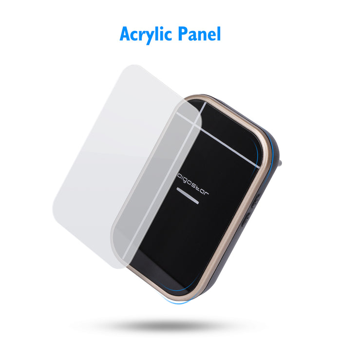 Aigostar Draadloze Deurbel - Met 2 ontvangers - 36 Melodieën