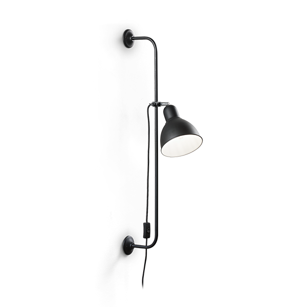Ideal Lux Wandlamp modern - Metaal - Zwart