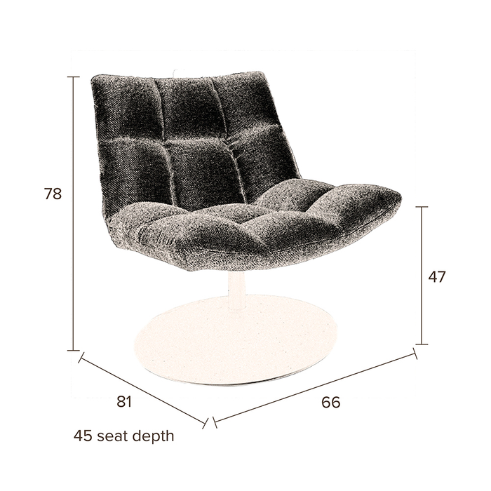 Dutchbone Bar Fauteuil