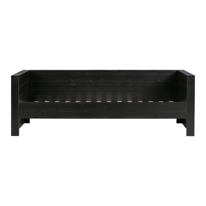 Woood Dennis Bedbank 90 x 200 cm - Zwart