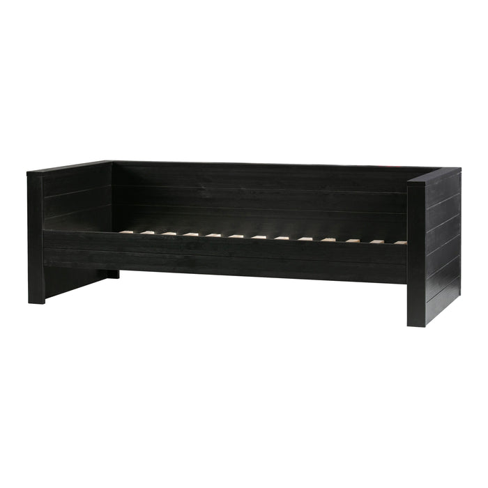 Woood Dennis Bedbank 90 x 200 cm - Zwart