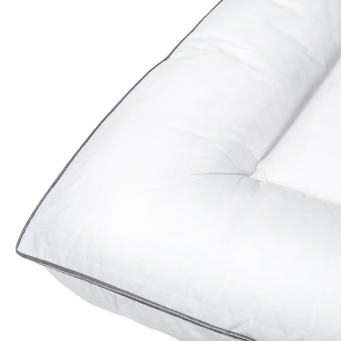 Beliani - MULHACEN - Matrastopper - Wit 180 x 200 cm - Japara katoen