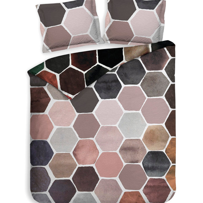 Heckett Lane Dekbedovertrek Katoen Twill Akos - multi