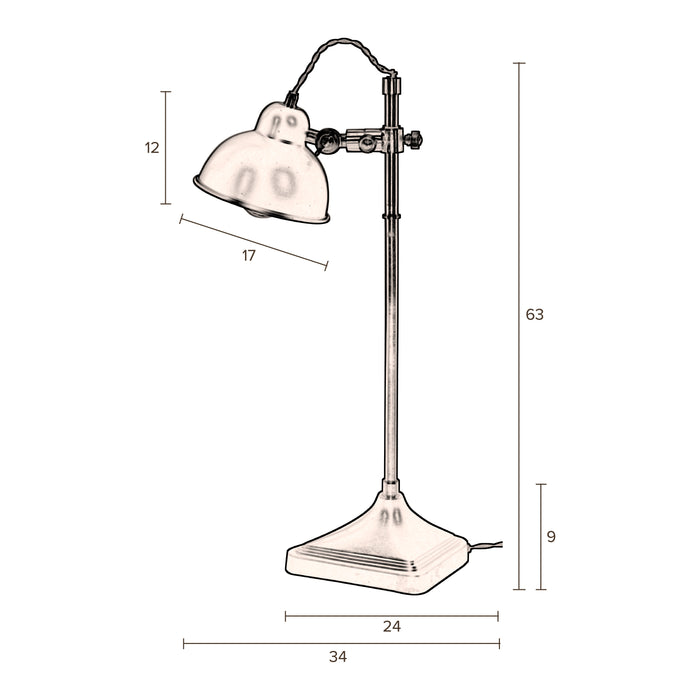 Dutchbone Todd Bureaulamp