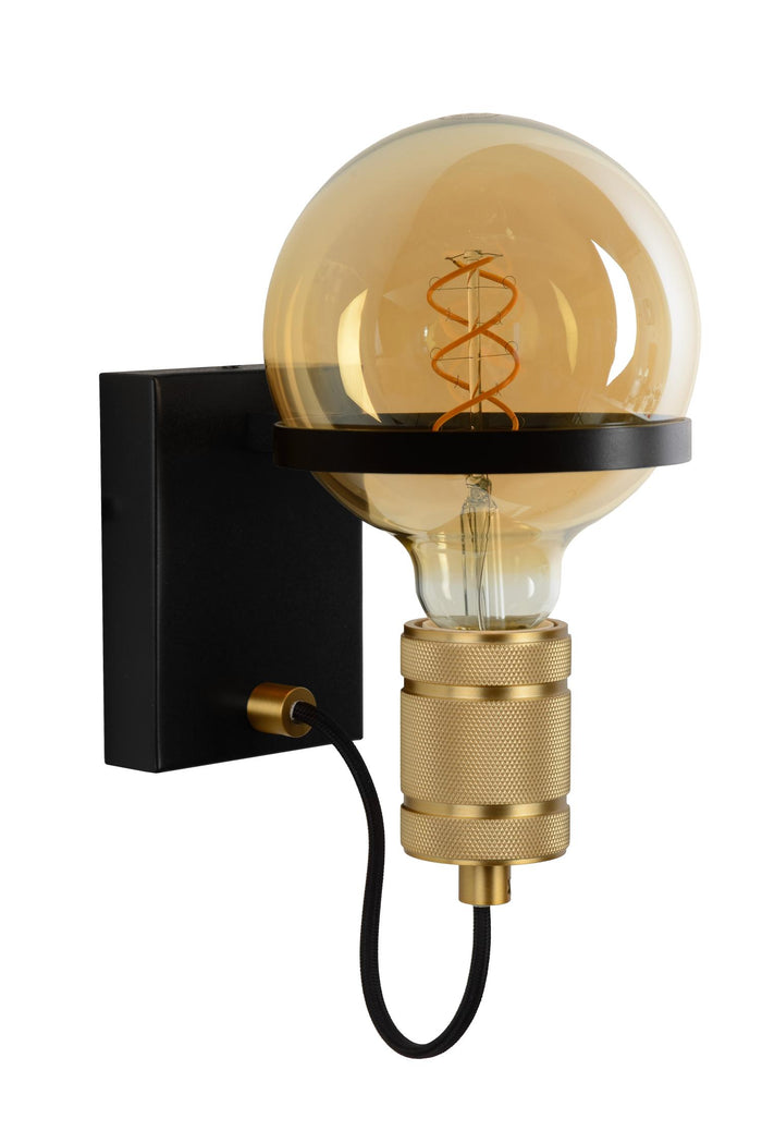 Lucide OTTELIEN Wandlamp - Zwart