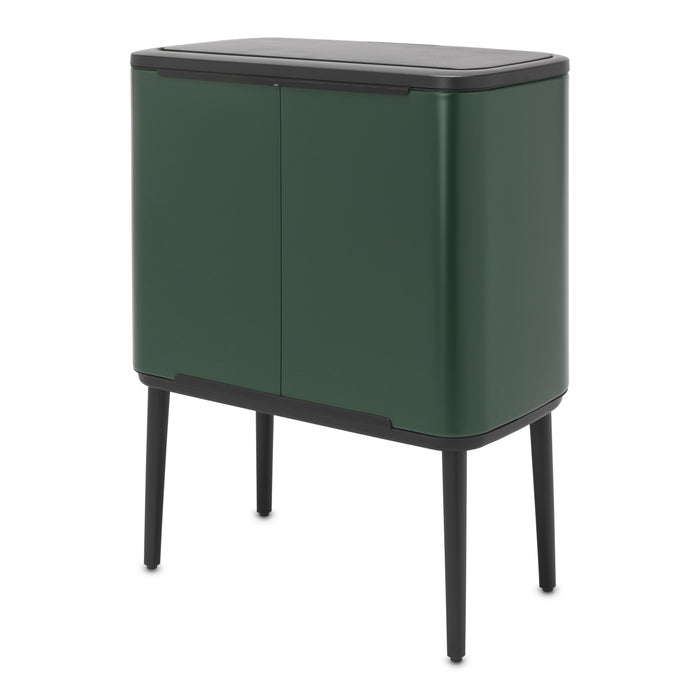 Brabantia Bo Touch Bin Afvalemmer 3 x 11 L - Pine Green