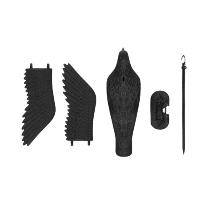 Orange85 Duivenverjager Vogelverschrikker Nep Kraai Zwart 38.5x61x3...