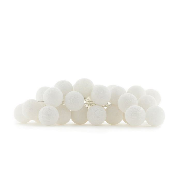Cotton Ball Lights Regular lichtslinger wit - White 35