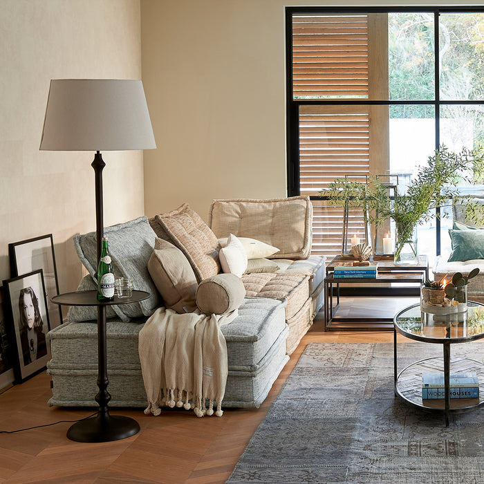 Riviera Maison Linen Lampshade white 42x55 - 54.0x33.0x30.0 cm