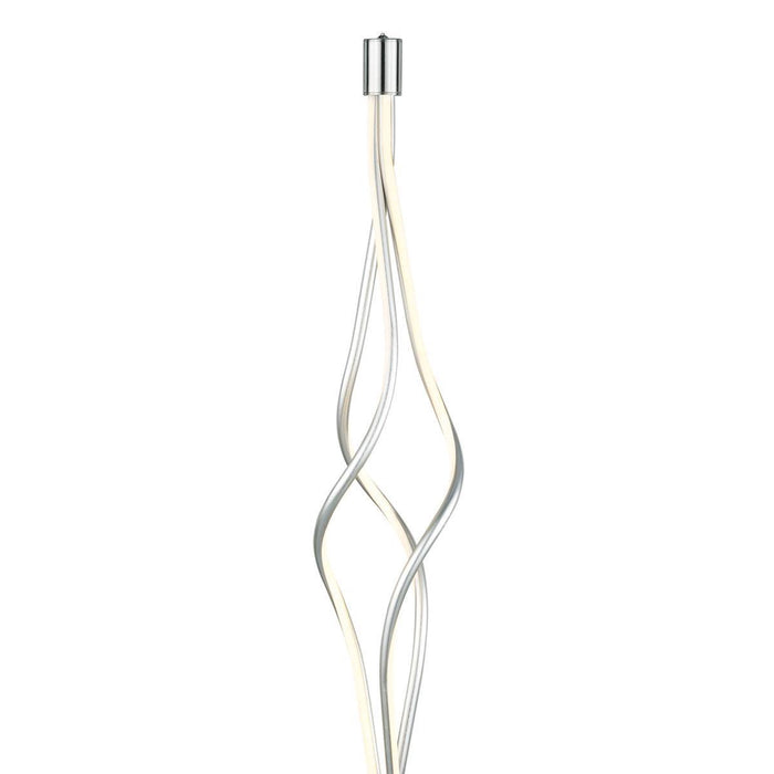 TRIO - Vloerlamp Loop Nikkel 138 cm .