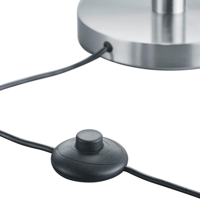 TRIO - Vloerlamp Loop Nikkel 138 cm .