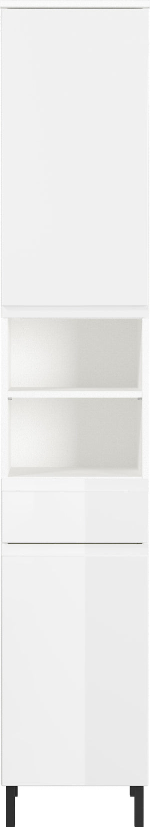 Germania Salinas Badkamerkast Hoog Hoogglans Wit