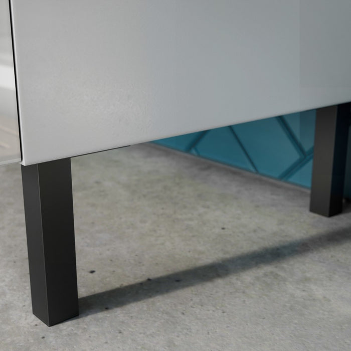 Germania Salinas Badkamerkast Hoog Hoogglans Wit