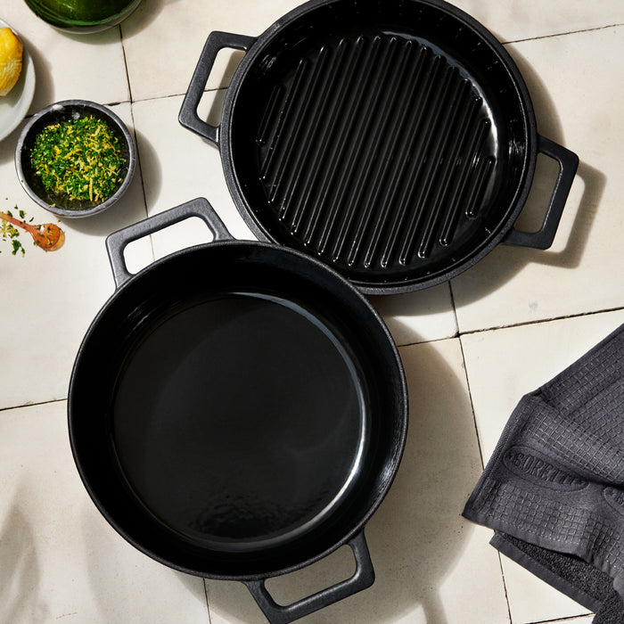 Boretti Solido Dutch Oven met Grilldeksel Ø 26 cm