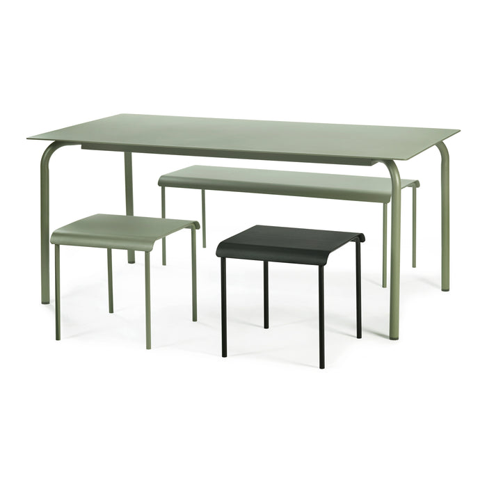 SERAX - Vincent Van Duysen - August Eettafel 170 x 90 cm - Eucalyptus green