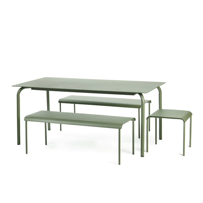 SERAX - Vincent Van Duysen - August Eettafel 170 x 90 cm - Eucalyptus green