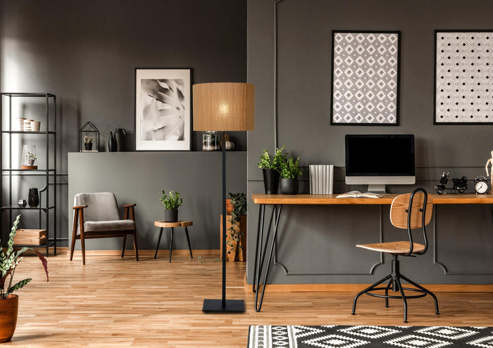 Lucide MAGIUS Vloerlamp - Naturel