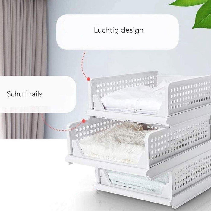 Sens Design Kast Organizer - Kleding Opberger - 3 verdieping - 25L