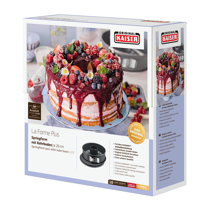 Kaiser La Forme Plus Springvorm en Tulbandvorm Ø 26 cm