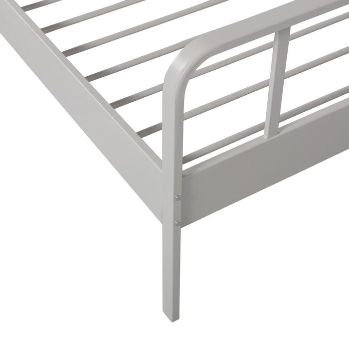 Woood Mees Bed - Mist - 90 x 200 cm