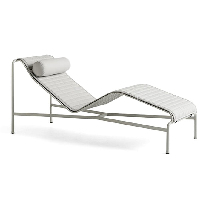 HAY Palissade Quilted Kussen voor Ligbed - Sky Grey